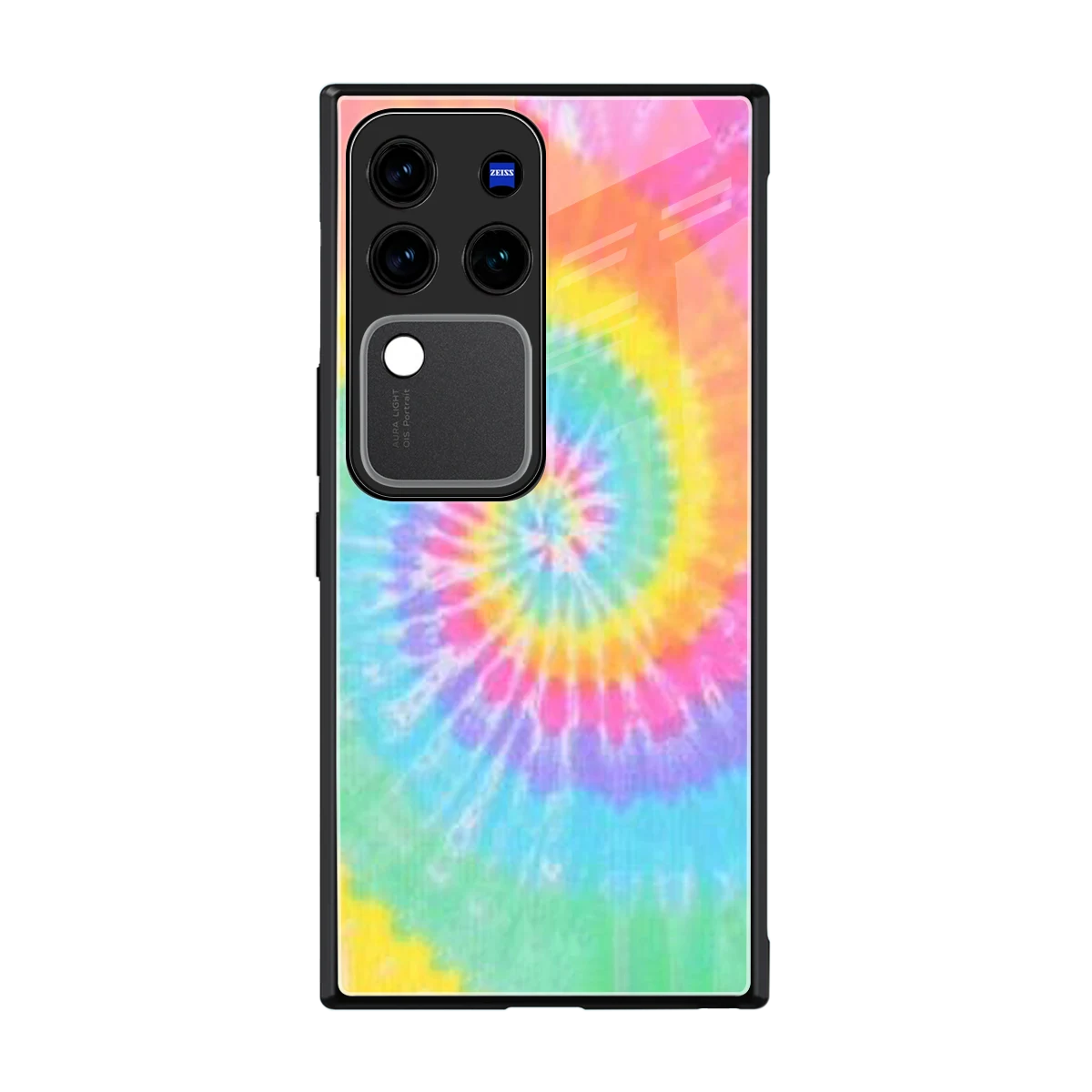 Rainbow back phone cover | glass case forvivo v30 pro