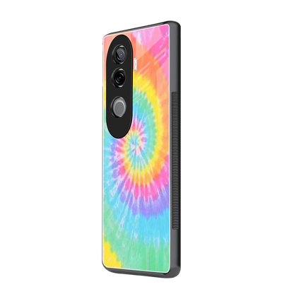 Rainbow vivo v40e mobile cover | shockproof glass phone case