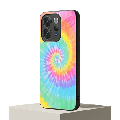 Rainbow vivo v70 elite mobile cover | shockproof glass phone case