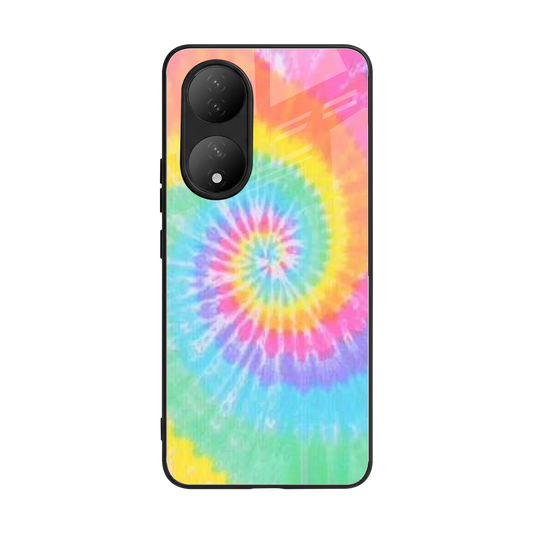 Rainbow back phone cover | glass case for Vivo-y100