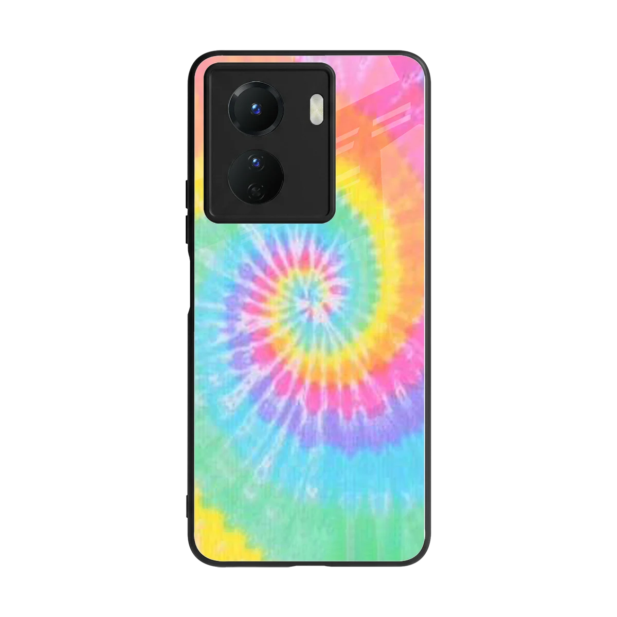 Rainbow back phone cover | glass case for vivo y16