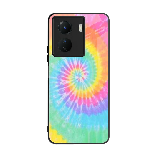 Rainbow back phone cover | glass case for vivo y16