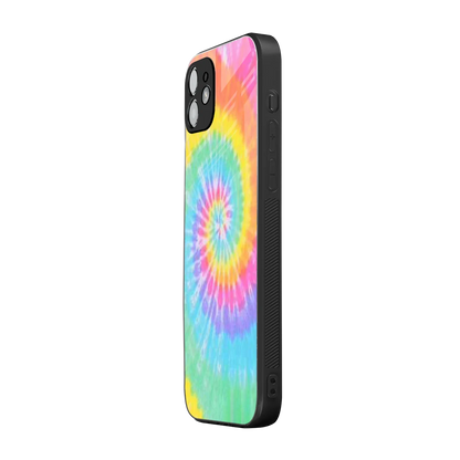 Rainbow iphone 12 mobile cover | shockproof glass phone case