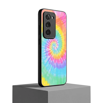 Rainbow redmi 15 5g mobile cover | shockproof glass phone case