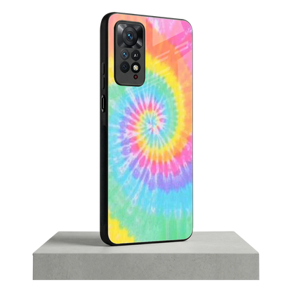 Rainbow redmi note 11 pro mobile cover | shockproof glass phone case