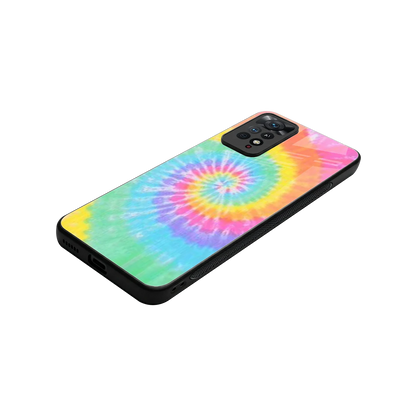 Rainbow stylish phone case for redmi note 11 pro | glossy glass and slim fit