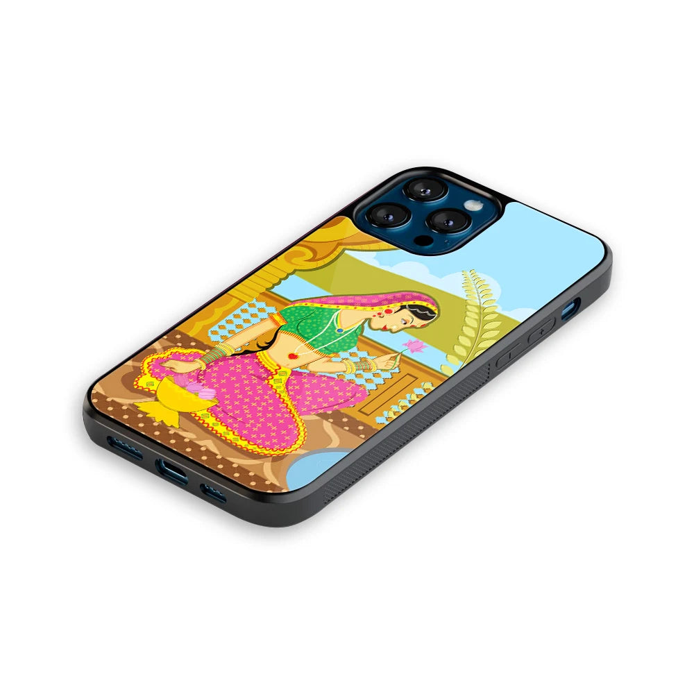 Luxury Glass Back Mobile Cover for iPhone, Samsung Galaxy, OnePlus, Pixel, Redmi & More