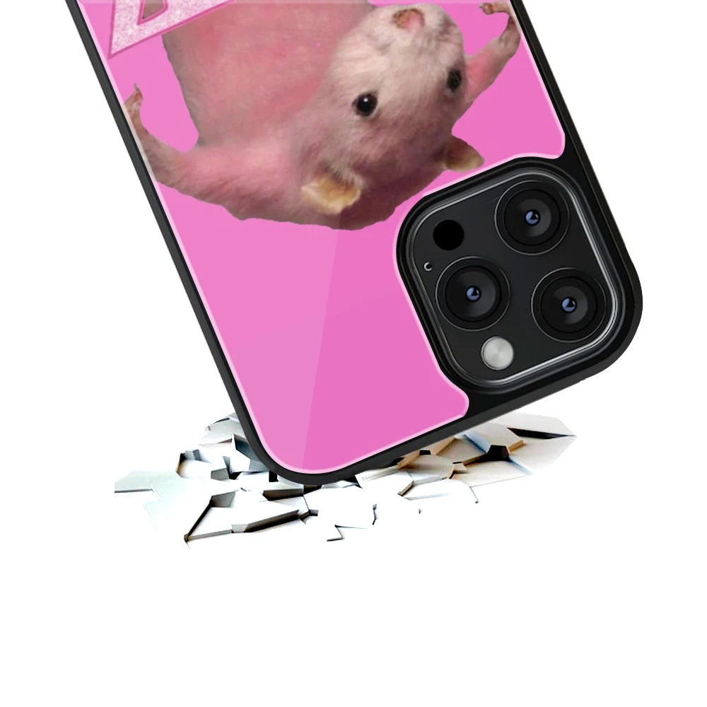 Durable Glass Back Mobile Case for iPhone, Samsung, OnePlus, Google Pixel, Redmi, Vivo, Oppo