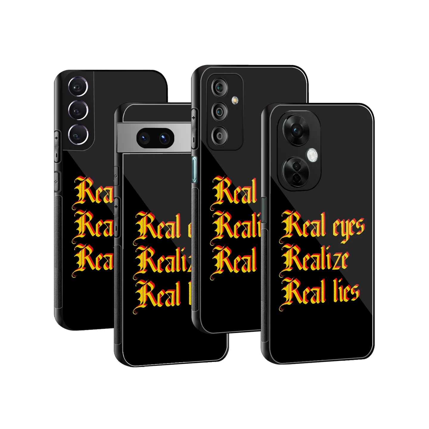 Stylish Glass Back Case for All Smartphones iPhone, Samsung, OnePlus, Pixel, Redmi, Oppo, Vivo, Motorola