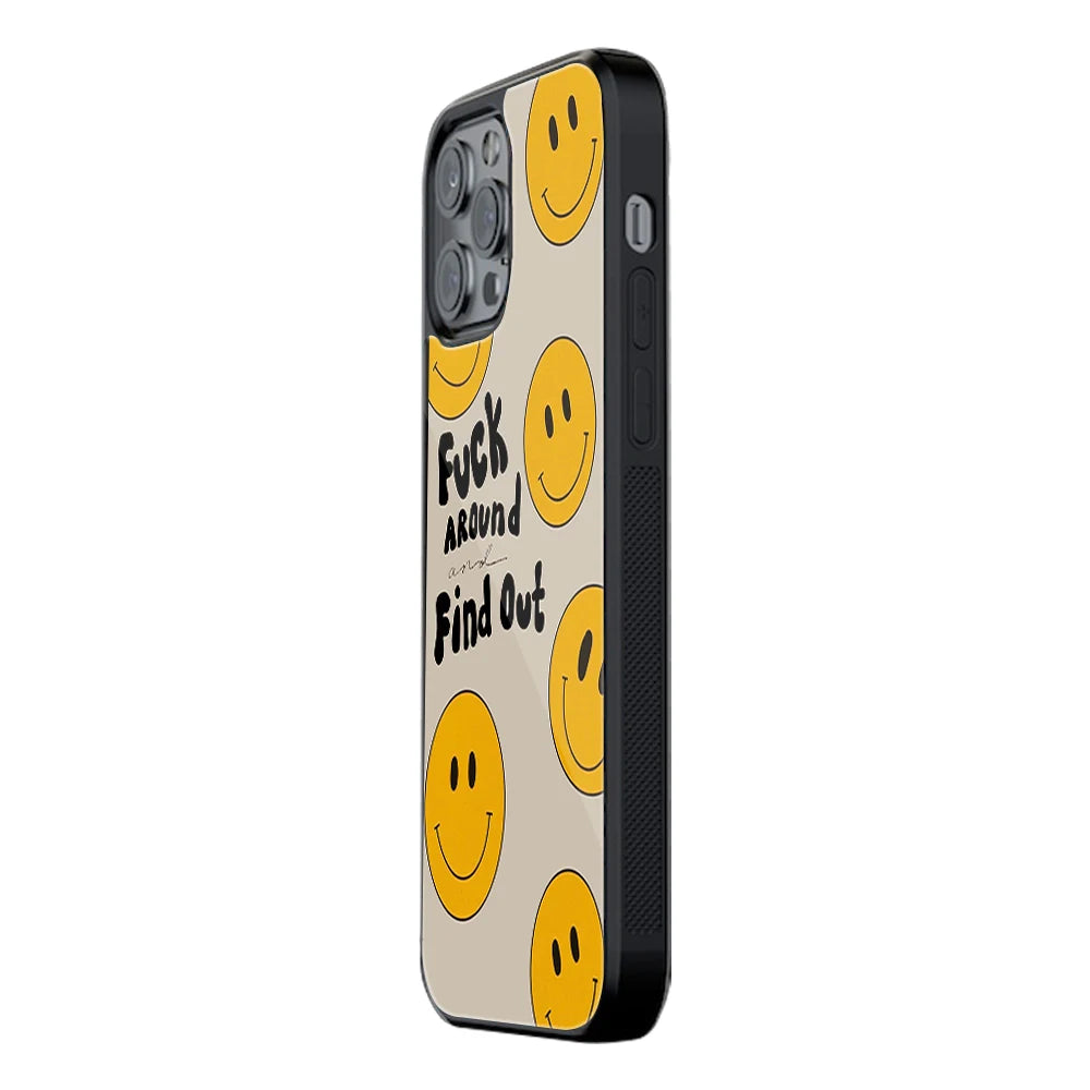 Trendy Glass Back Mobile Case for iPhone, Samsung, Redmi, OnePlus, Google Pixel, Motorola