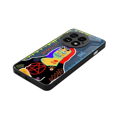 Rebel Lisa stylish phone case for oneplus 13 | glossy glass and slim fit