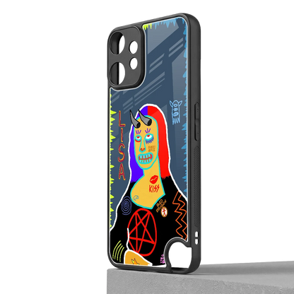 Rebel Lisa cmf nothing phone 2 pro mobile cover | shockproof glass phone case