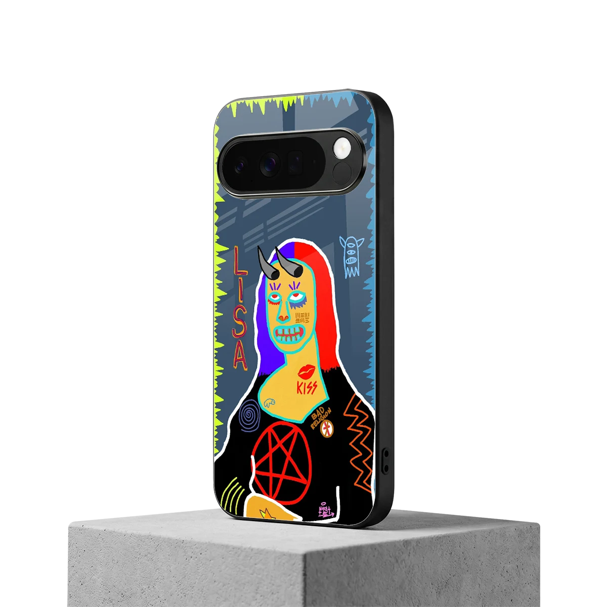 Rebel Lisa google pixel 10 pro xl mobile cover | shockproof glass phone case