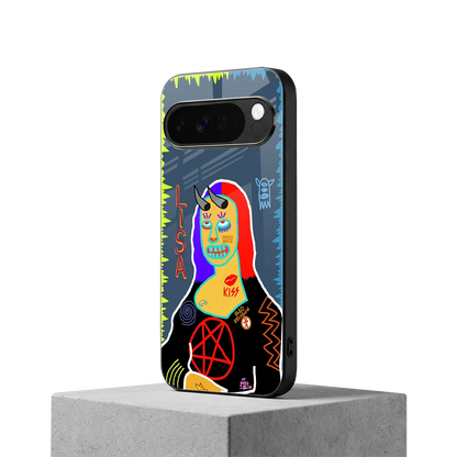 Rebel Lisa google pixel 10 pro xl mobile cover | shockproof glass phone case