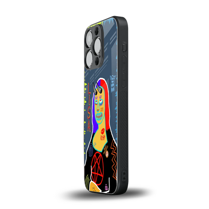 Rebel Lisa iphone 13 pro mobile cover | shockproof glass phone case