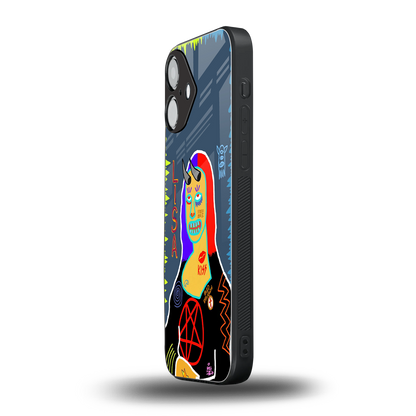 Rebel Lisa Phone Case for Iphone 16 | Glass Case
