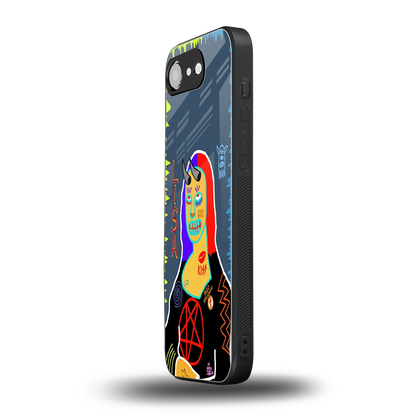 Rebel Lisa iphone 16e mobile cover | shockproof glass phone case