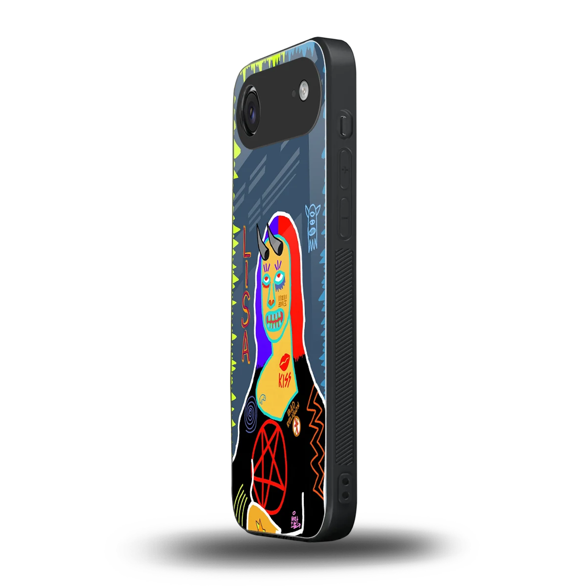 Rebel Lisa iphone air mobile cover | shockproof glass phone case