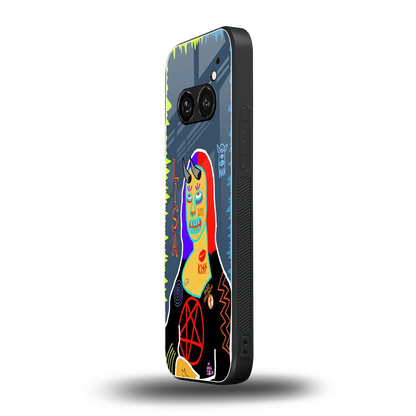 Rebel Lisa nothing phone 2a mobile cover | shockproof glass phone case