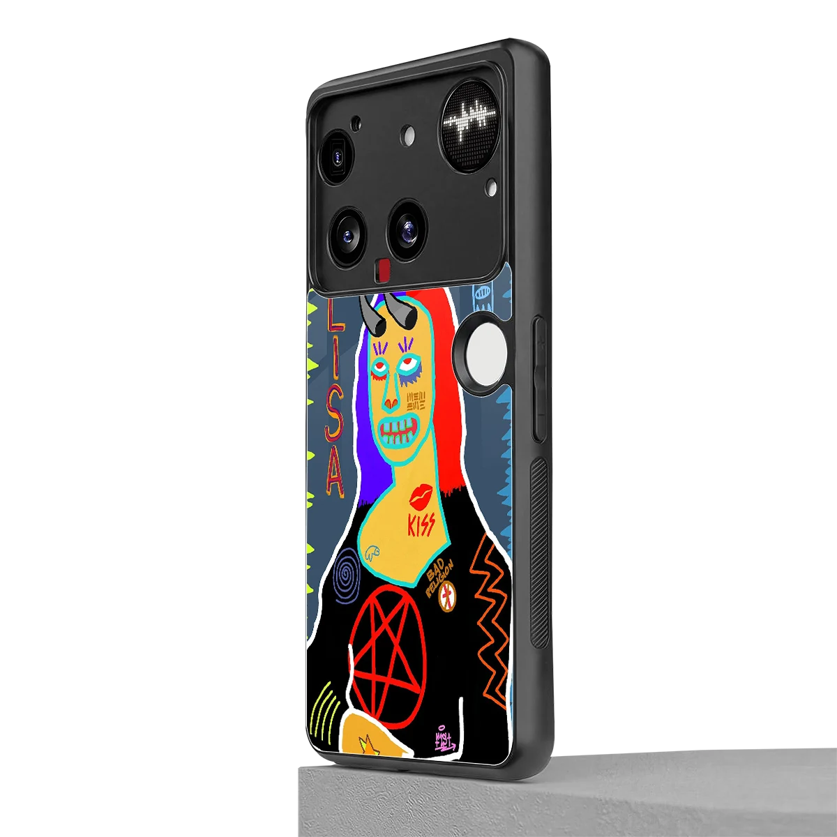 Rebel Lisa nothing phone 3 mobile cover | shockproof glass phone case