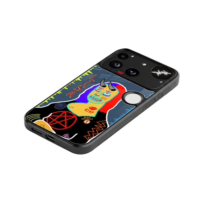 Rebel Lisa stylish phone case for nothing phone 3 | glossy glass and slim fit