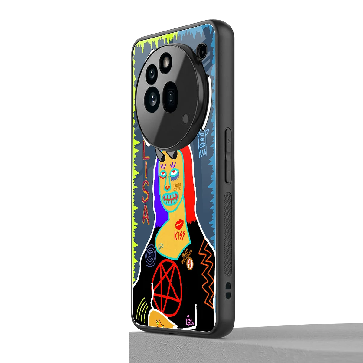 Rebel Lisa nothing phone 3a pro mobile cover | shockproof glass phone case