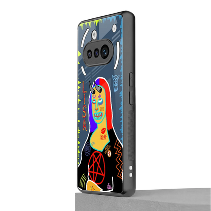Rebel Lisa nothing phone 3a mobile cover | shockproof glass phone case