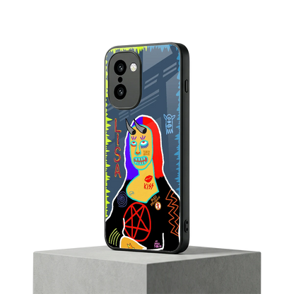 Rebel Lisa oneplus 15r mobile cover | shockproof glass phone case