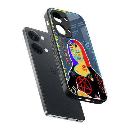 Rebel Lisa sleek oneplus nord 3 cover with tempered glass back and TPU edges