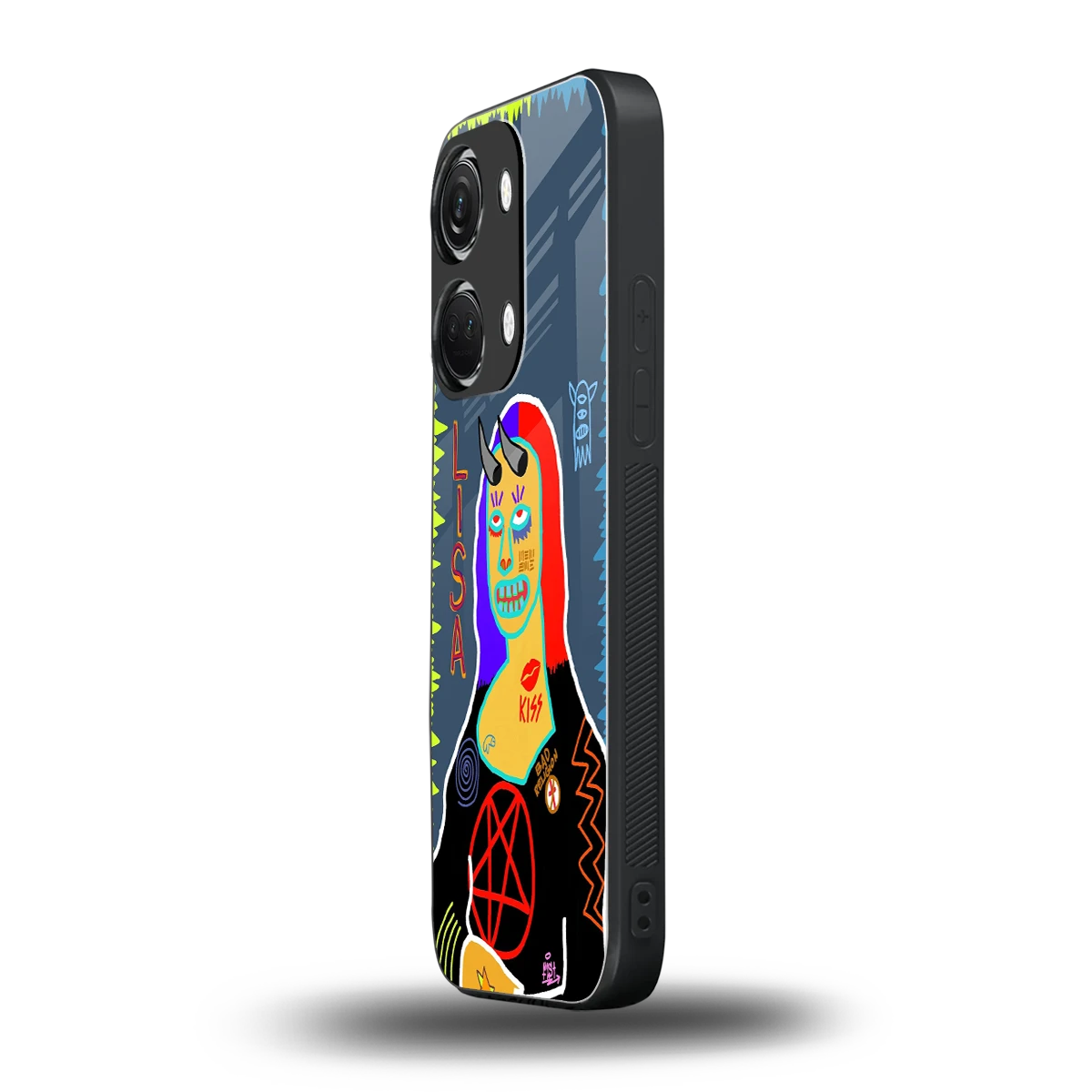 Rebel Lisa oneplus nord 3 mobile cover | shockproof glass phone case