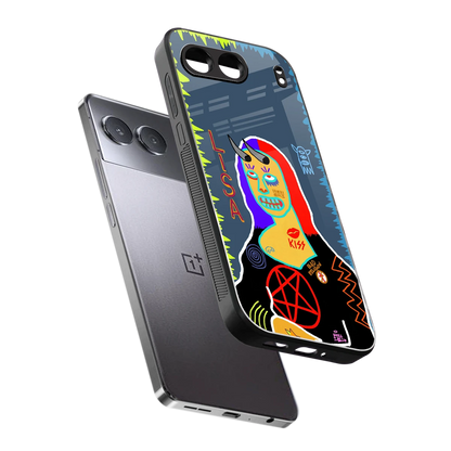 Rebel Lisa sleek oneplus nord 4 cover with tempered glass back and TPU edges