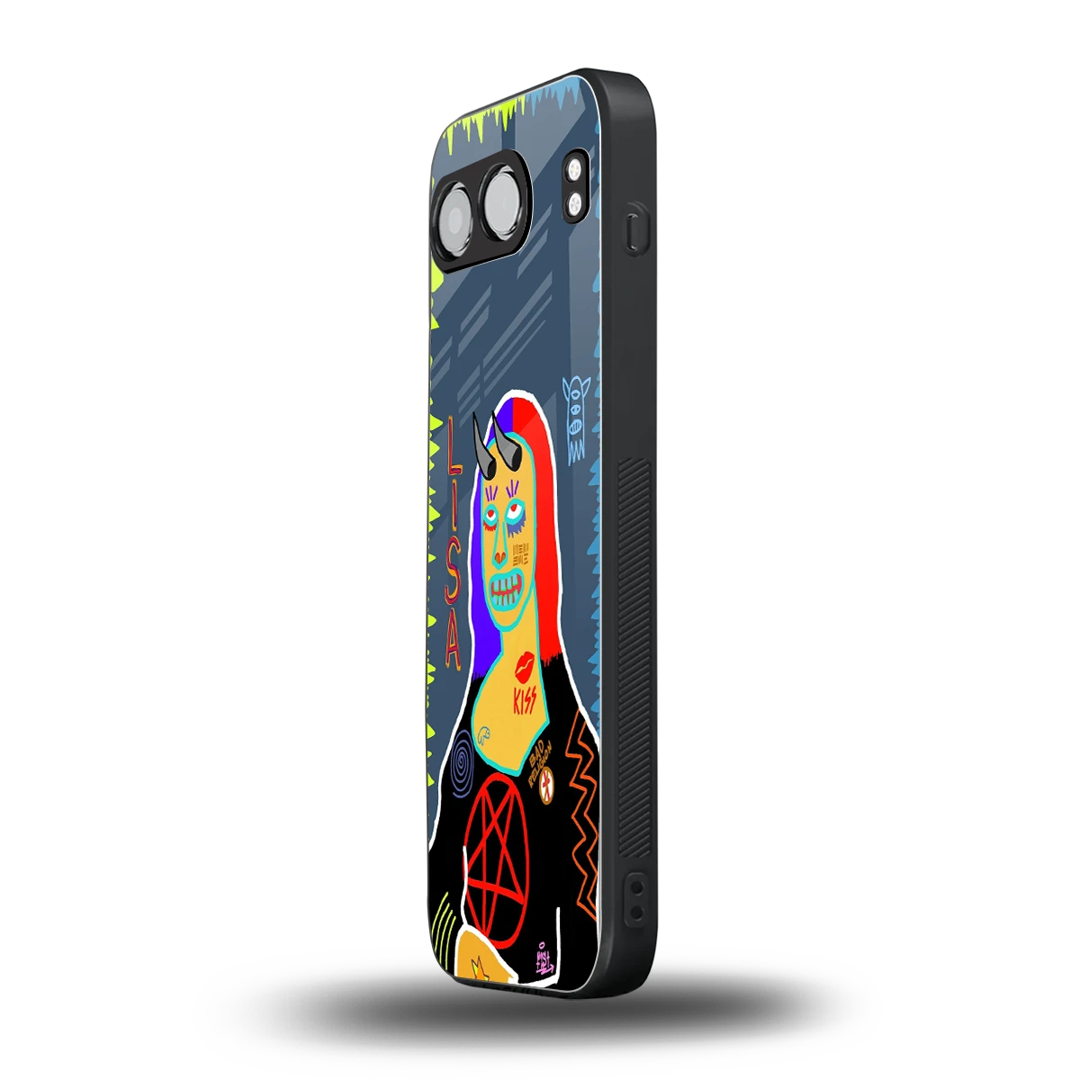 Rebel Lisa oneplus nord 4 mobile cover | shockproof glass phone case