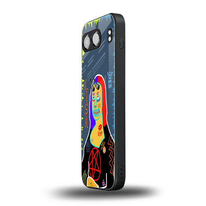 Rebel Lisa oneplus nord 4 mobile cover | shockproof glass phone case