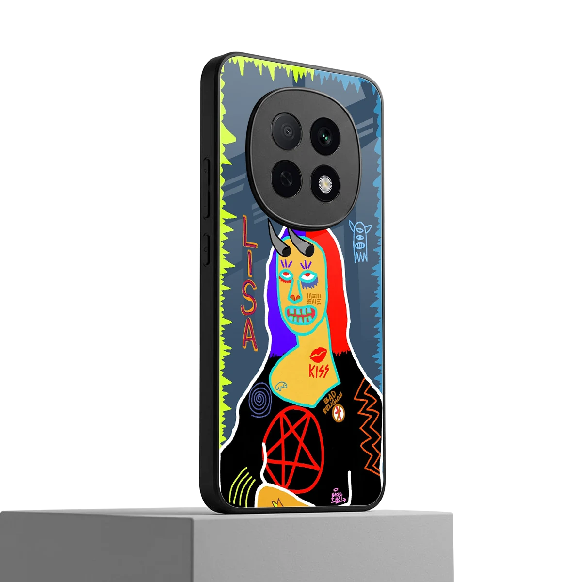 Rebel Lisa oppo f29 pro 5g mobile cover | shockproof glass phone case