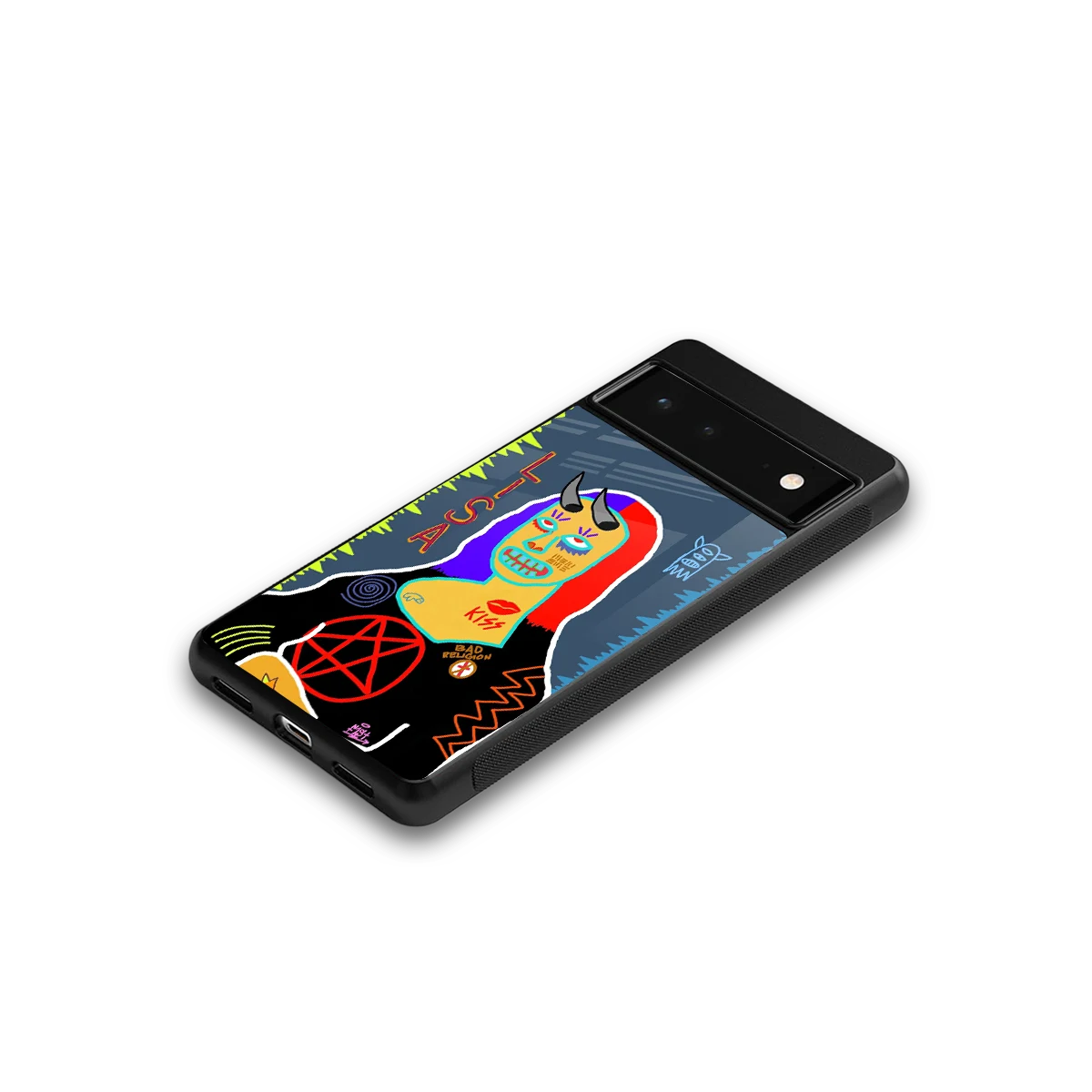 Rebel Lisa google pixel 6a mobile cover | shockproof glass phone case