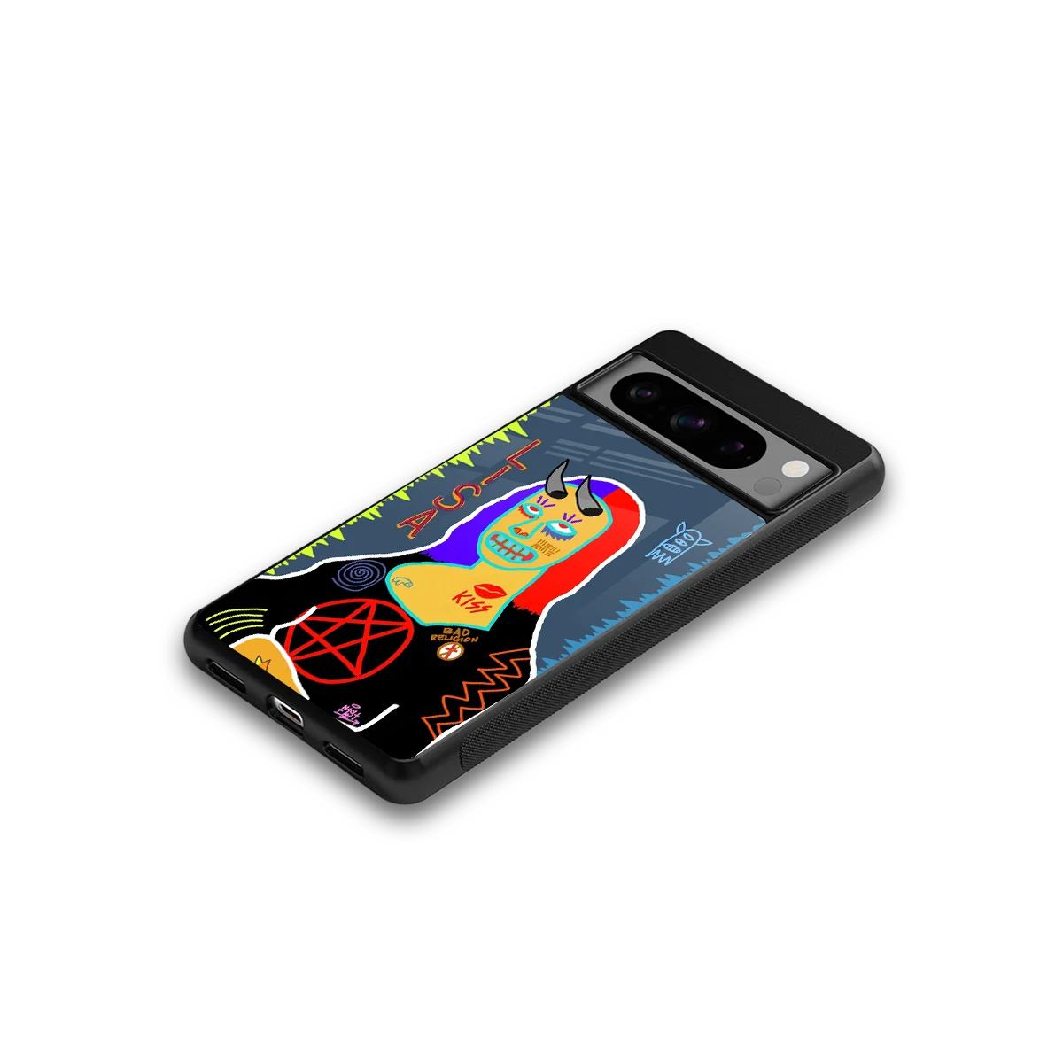 Rebel Lisa google pixel 8 pro mobile cover | shockproof glass phone case