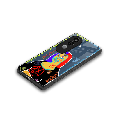 Rebel Lisa stylish phone case for vivo v40e | glossy glass and slim fit