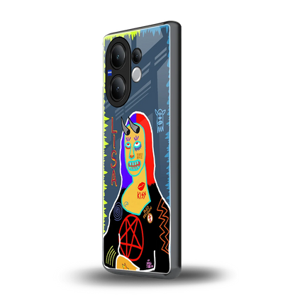 Rebel Lisa vivo v60 mobile cover | shockproof glass phone case