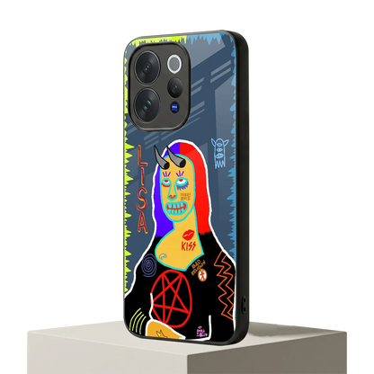 Rebel Lisa vivo v70 elite mobile cover | shockproof glass phone case