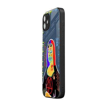Rebel Lisa iphone 11 mobile cover | shockproof glass phone case