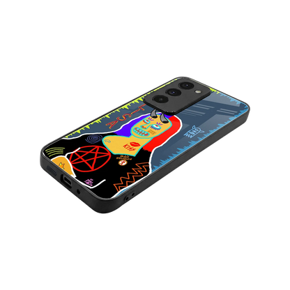 Rebel Lisa stylish phone case for redmi 15 5g | glossy glass and slim fit
