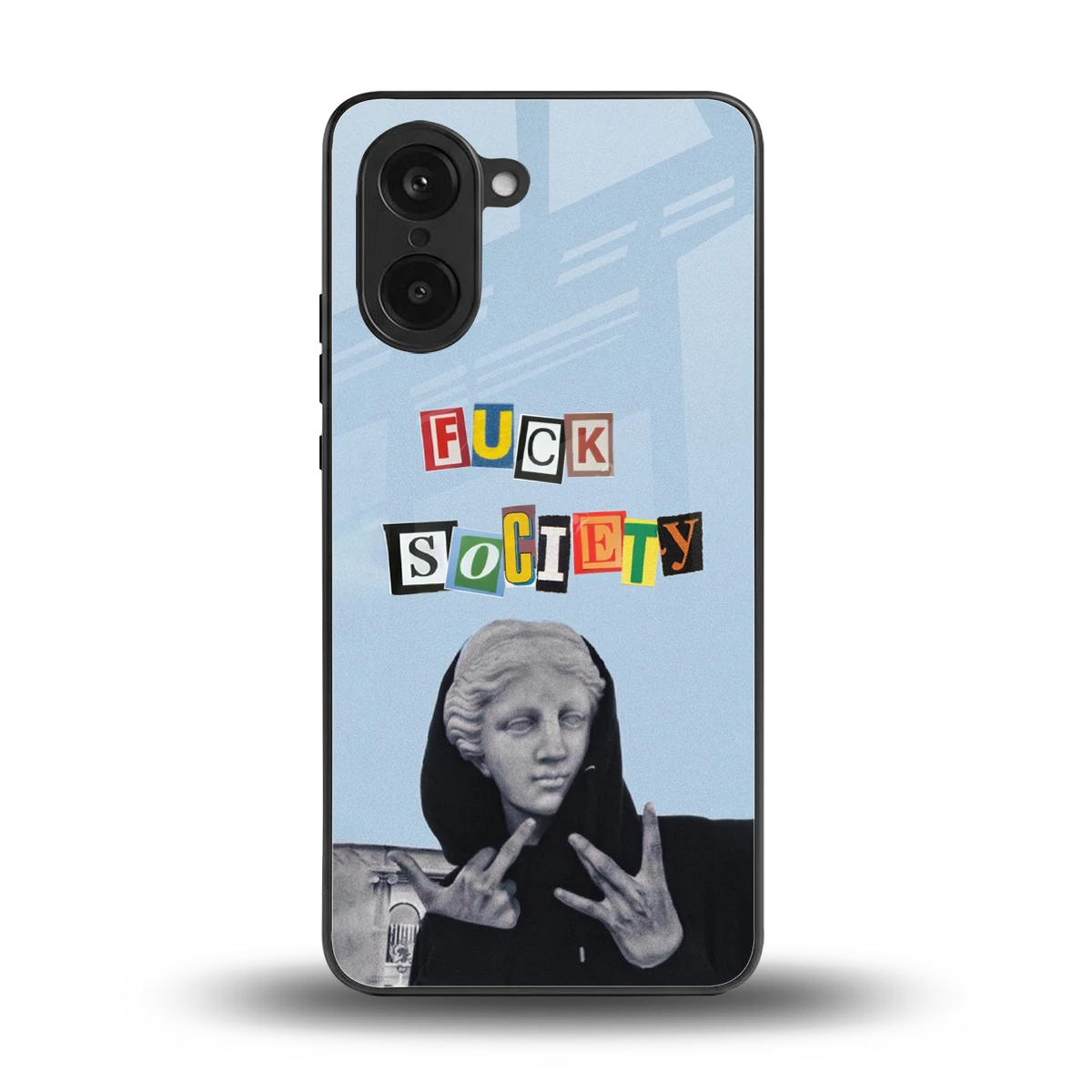 Rebel Mind back phone cover | glass case for oneplus nord ce5 5g
