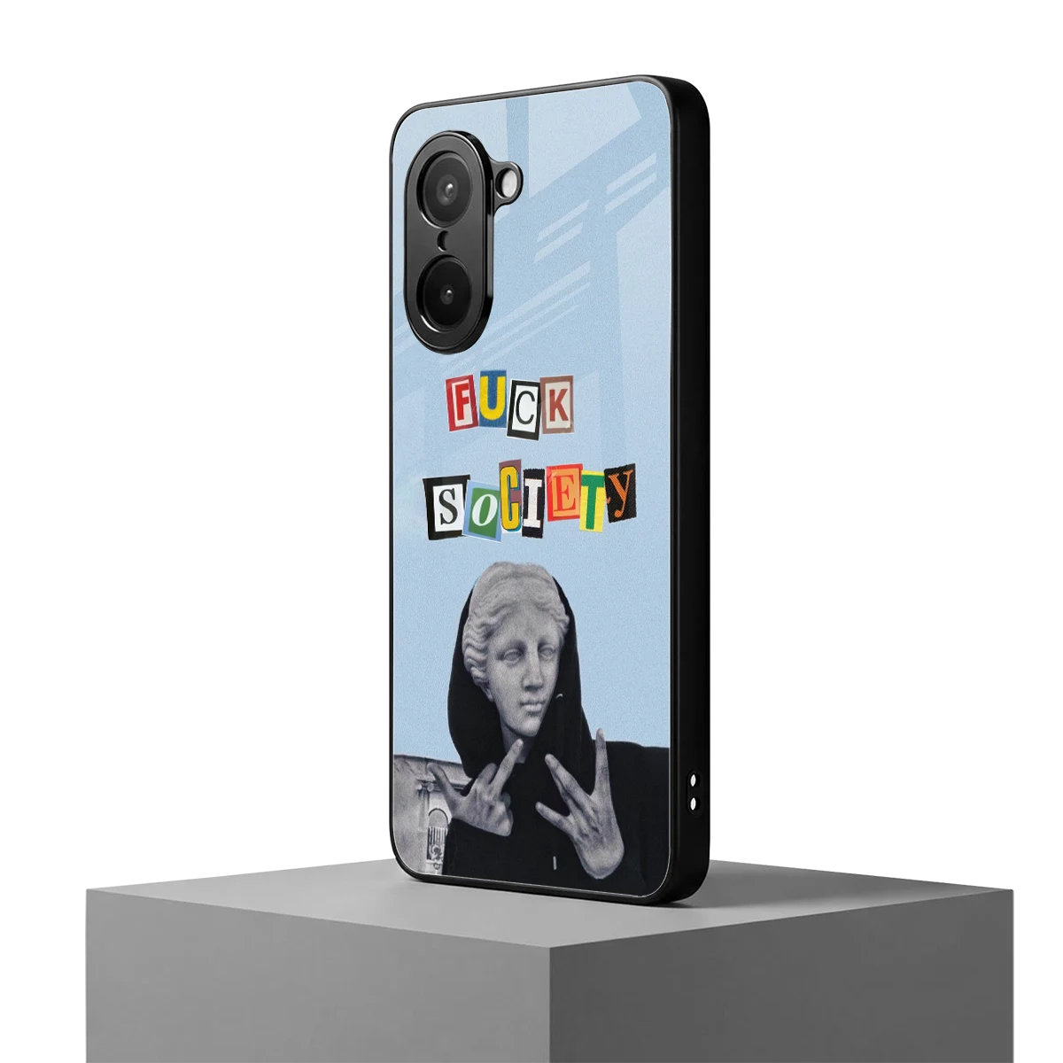 Rebel Mind oneplus nord ce5 5g mobile cover | shockproof glass phone case