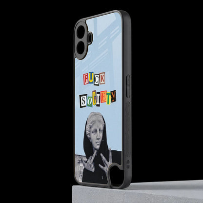 Rebel Mind cmf nothing phone 1 mobile cover | shockproof glass phone case