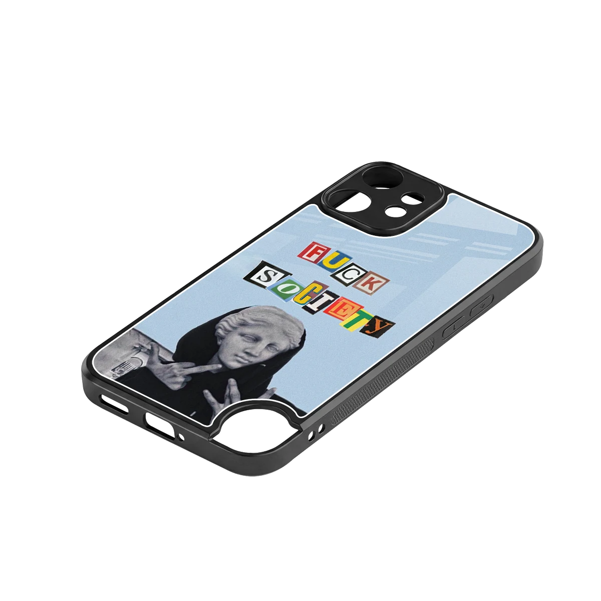 Rebel Mind stylish phone case for cmf nothing phone 2 pro | glossy glass and slim fit