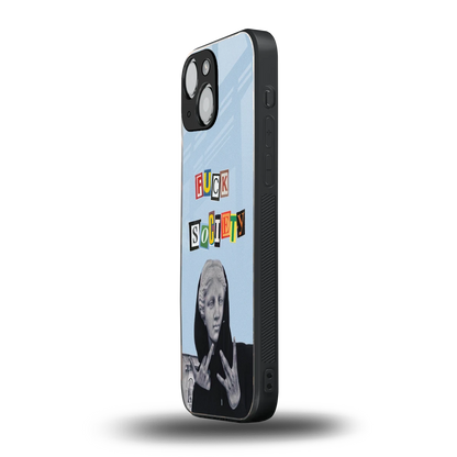 Rebel Mind iphone 13 mini mobile cover | shockproof glass phone case