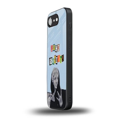 Rebel Mind iphone 16e mobile cover | shockproof glass phone case
