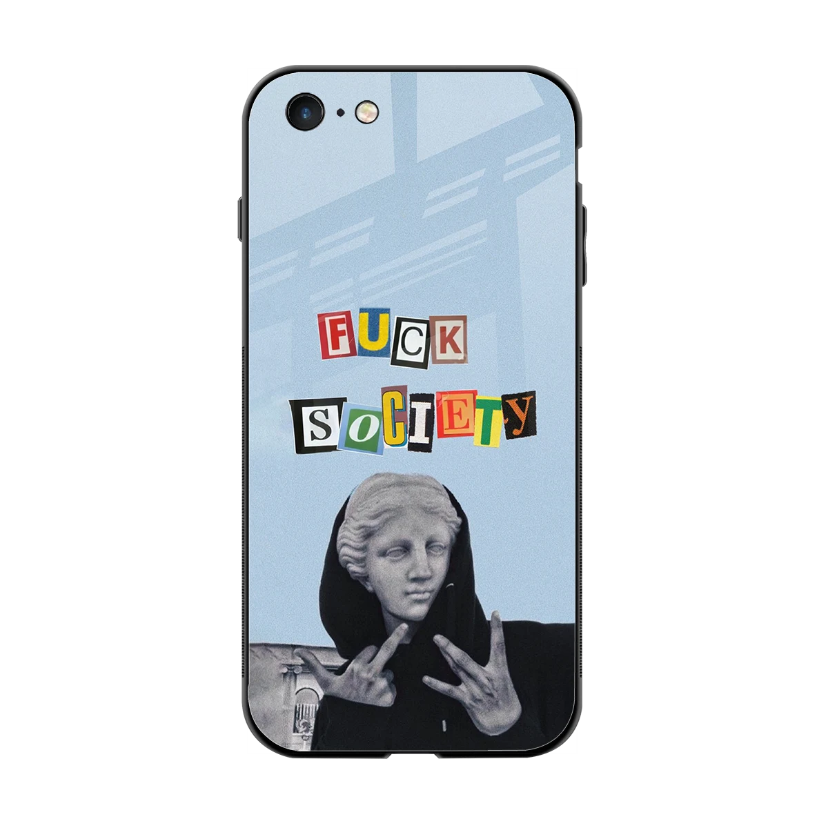 Rebel Mind back phone cover | glass case for iphone 6