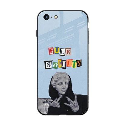 Rebel Mind back phone cover | glass case for iphone 6