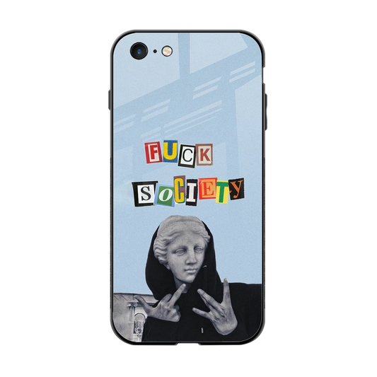 Rebel Mind back phone cover | glass case for iphone 6